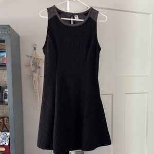Old Navy Black and Silver Dress
